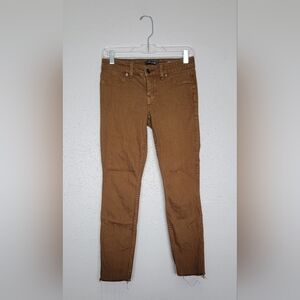 Level 99 Janice Ultra Skinny Brown Denim Jeans
